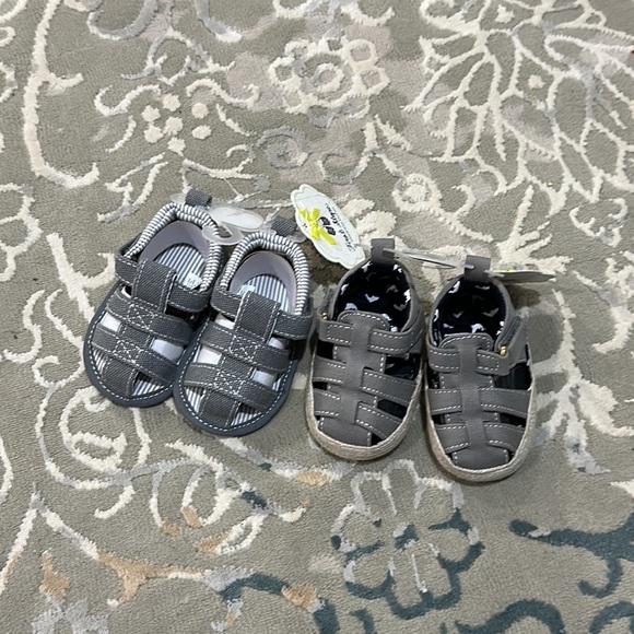 💕 Stepping stones first steps gift baby shoes pair NWT $34 sz 2 3-6 months 💕 - Picture 12 of 13
